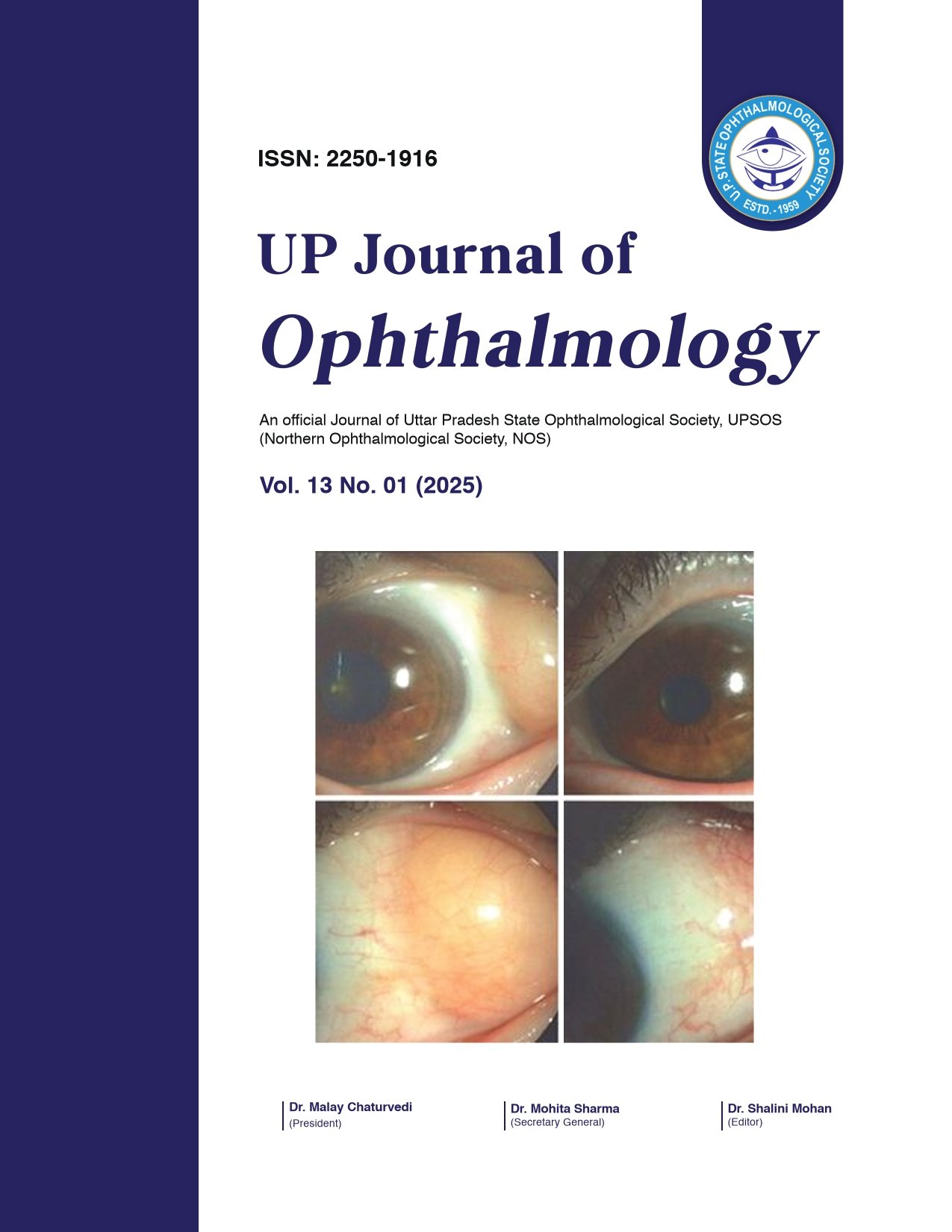					View Vol. 13 No. 01 (2025): UP Journal of Ophthalmology
				
